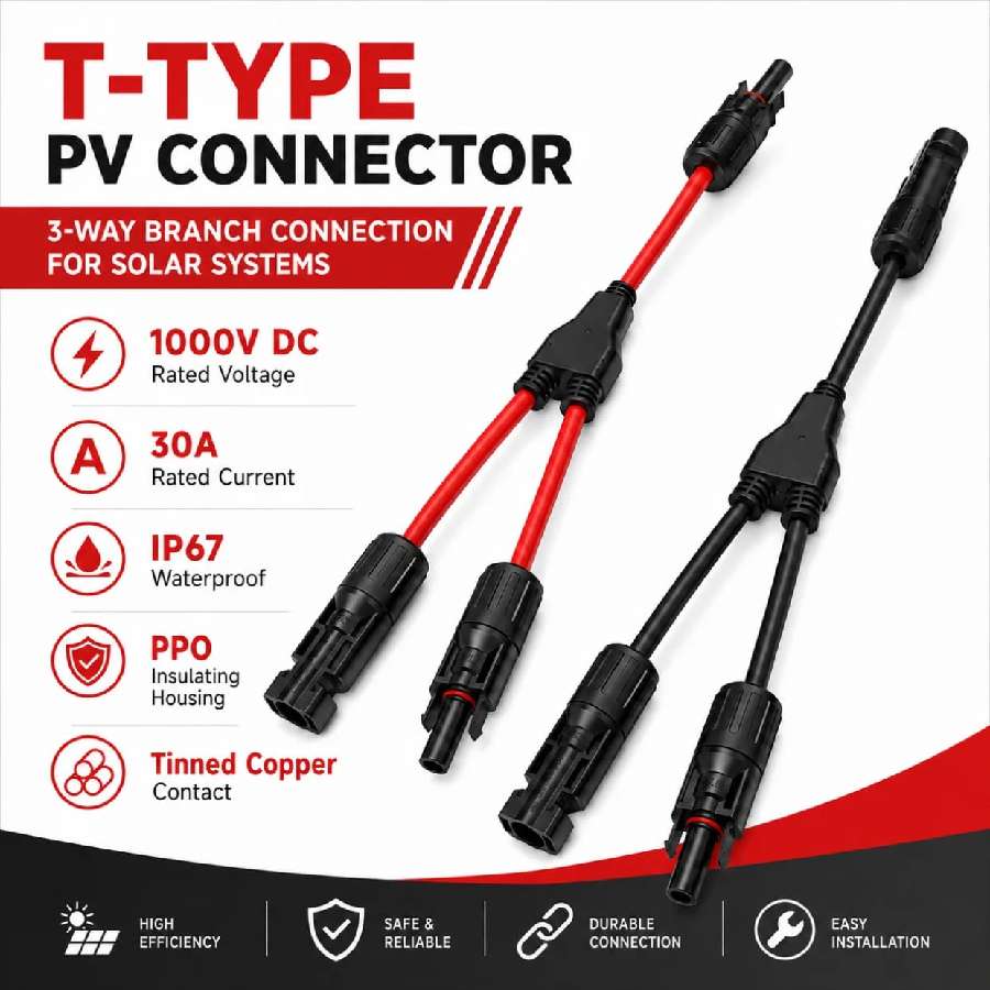 Connecteur MC4 type Y